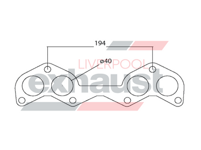 Hurricane - Mazda FE 4 Cyl Head Flange