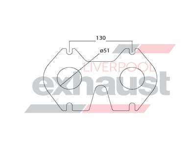 Hurricane - Mazda Rotary 13B 2 Cyl Gasket