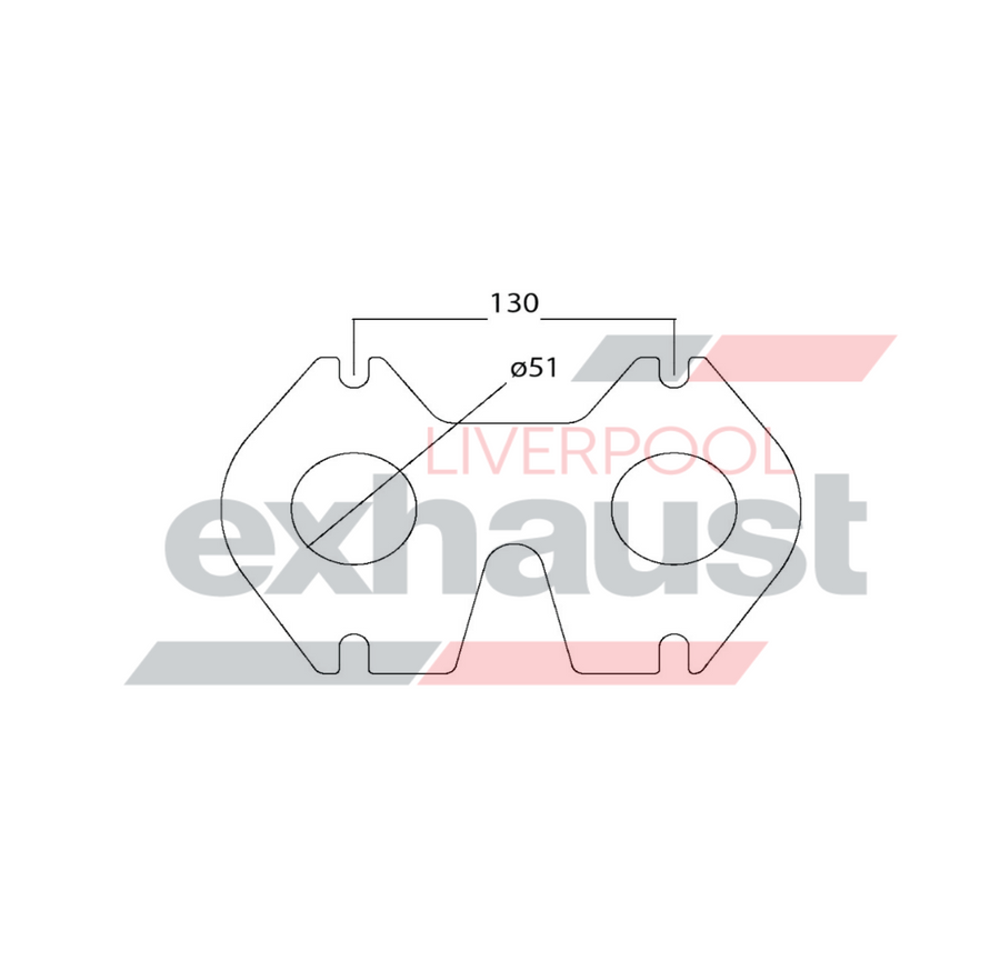 Hurricane - Mazda Rotary 13B 2 Cyl Gasket