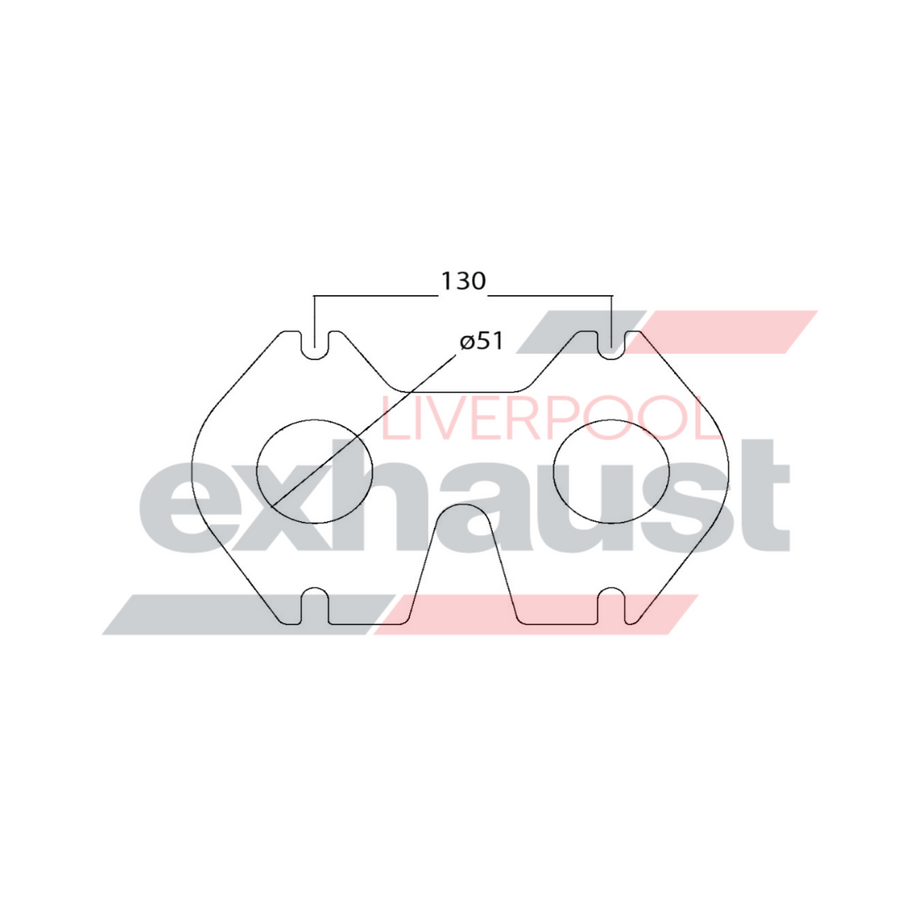Hurricane - Mazda Rotary 13B 2 Cyl Gasket