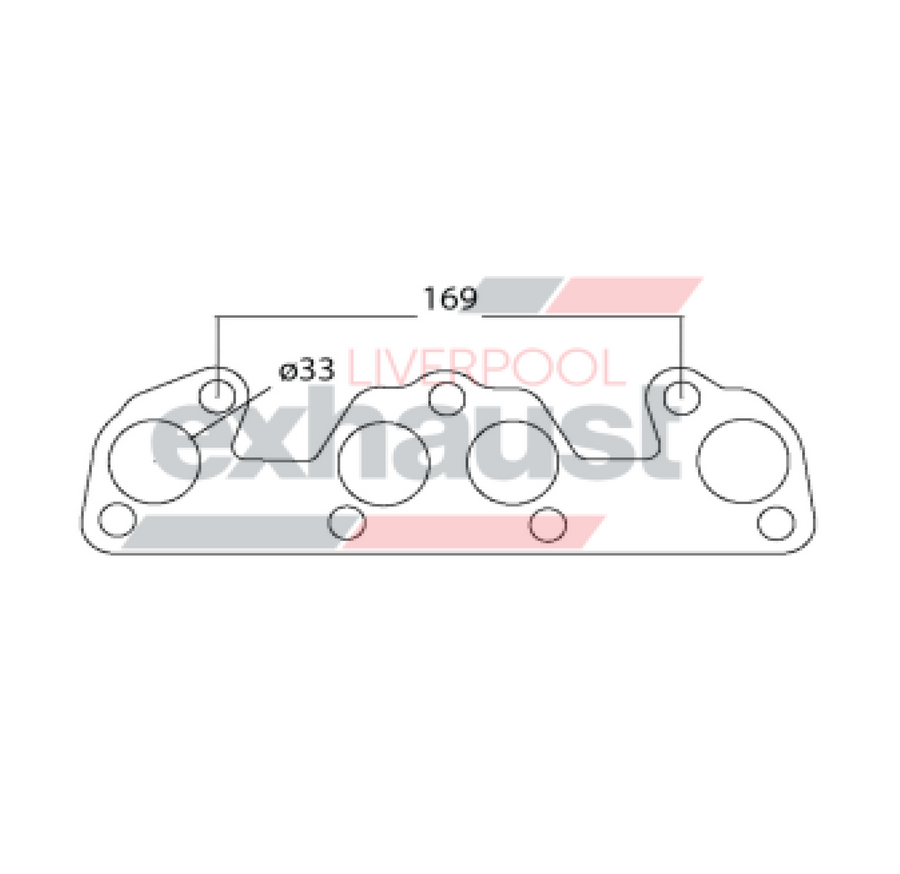Hurricane - Mazda E3 E5 4 Cyl Head Flange