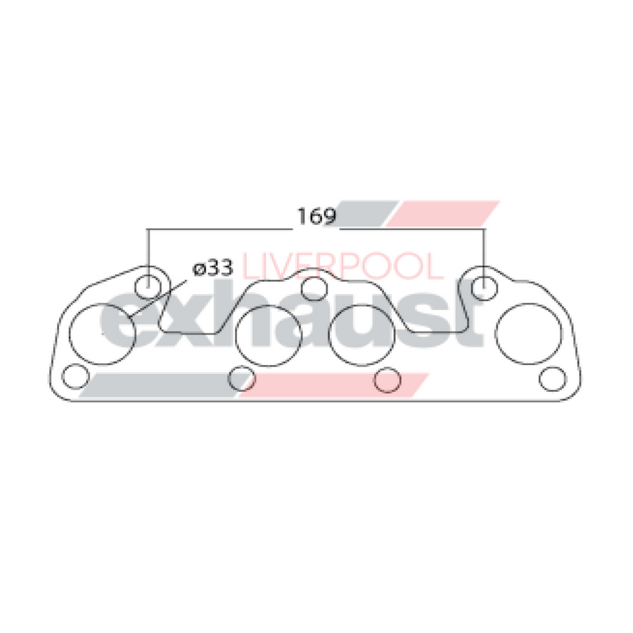 Hurricane - Mazda E3 E5 4 Cyl Head Flange