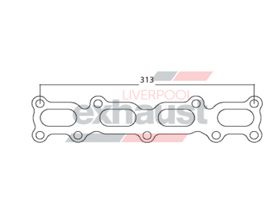 Hurricane - Mazda B6 SOHC 4 Cyl Gasket