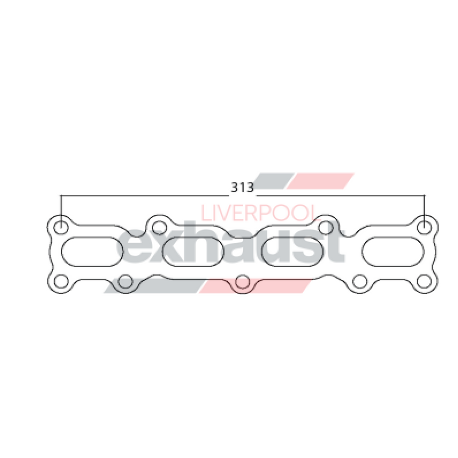 Hurricane - Mazda B6 SOHC 4 Cyl Gasket