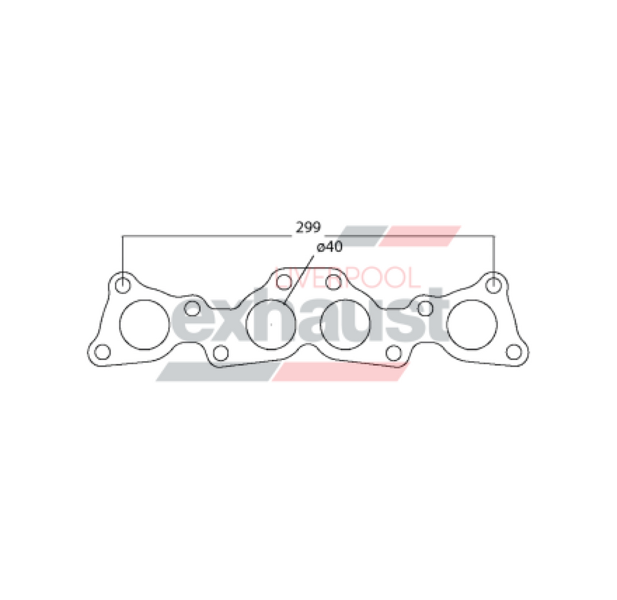 Hurricane - Mazda G6 4 Cyl Head Flange