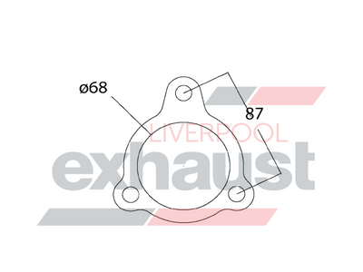 Hurricane - Mazda RX7 Series 4 & 5 Rear Flange