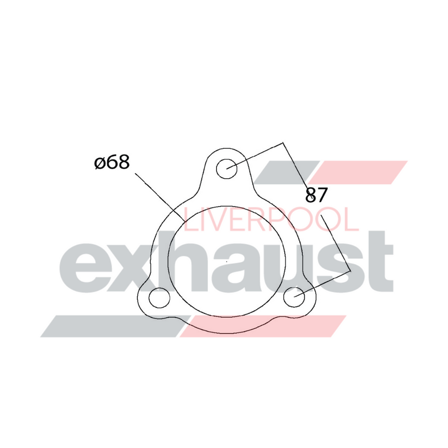 Hurricane - Mazda RX7 Series 4 & 5 Rear Flange