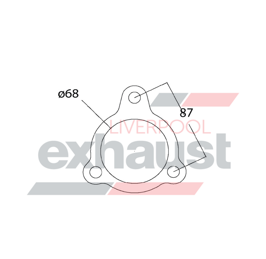 Hurricane - RX7 Series 4 & 5 Rear Turbo Gasket