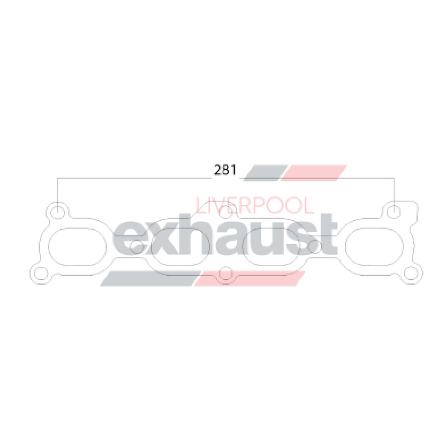 Hurricane - Mazda ZM 4 Cyl Head Flange