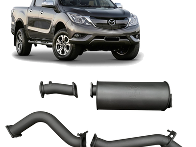Redback - 4x4 Extreme Duty Exhaust for Mazda BT-50 (07/2016 - 09/2020)