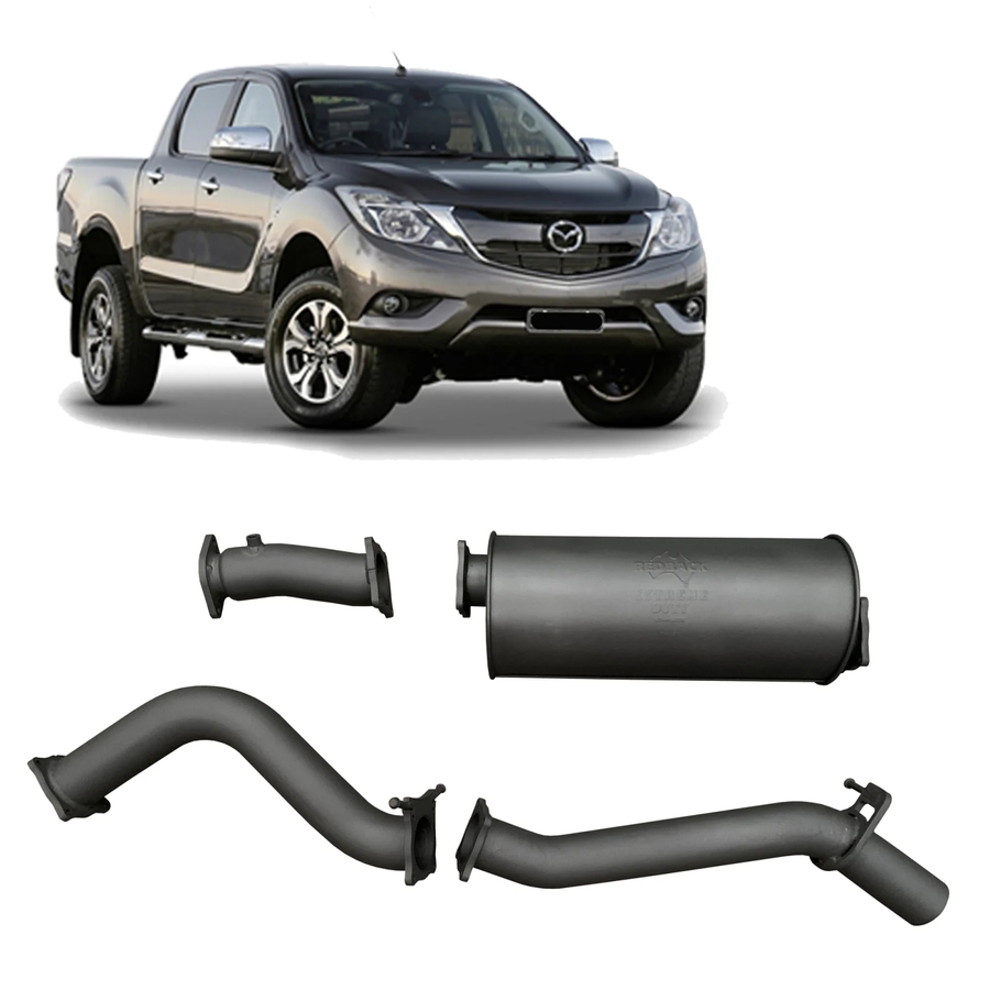 Redback - 4x4 Extreme Duty Exhaust for Mazda BT-50 (07/2016 - 09/2020)
