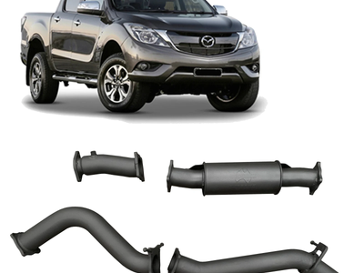 Redback - 4x4 Extreme Duty Exhaust for Mazda BT-50 (07/2016 - 09/2020)