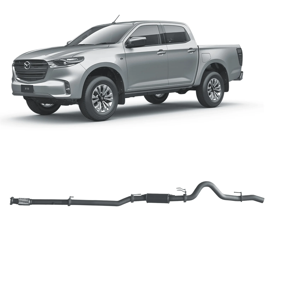 Redback - 4x4 Extreme Duty Exhaust for Mazda BT-50 (08/2020 - on)