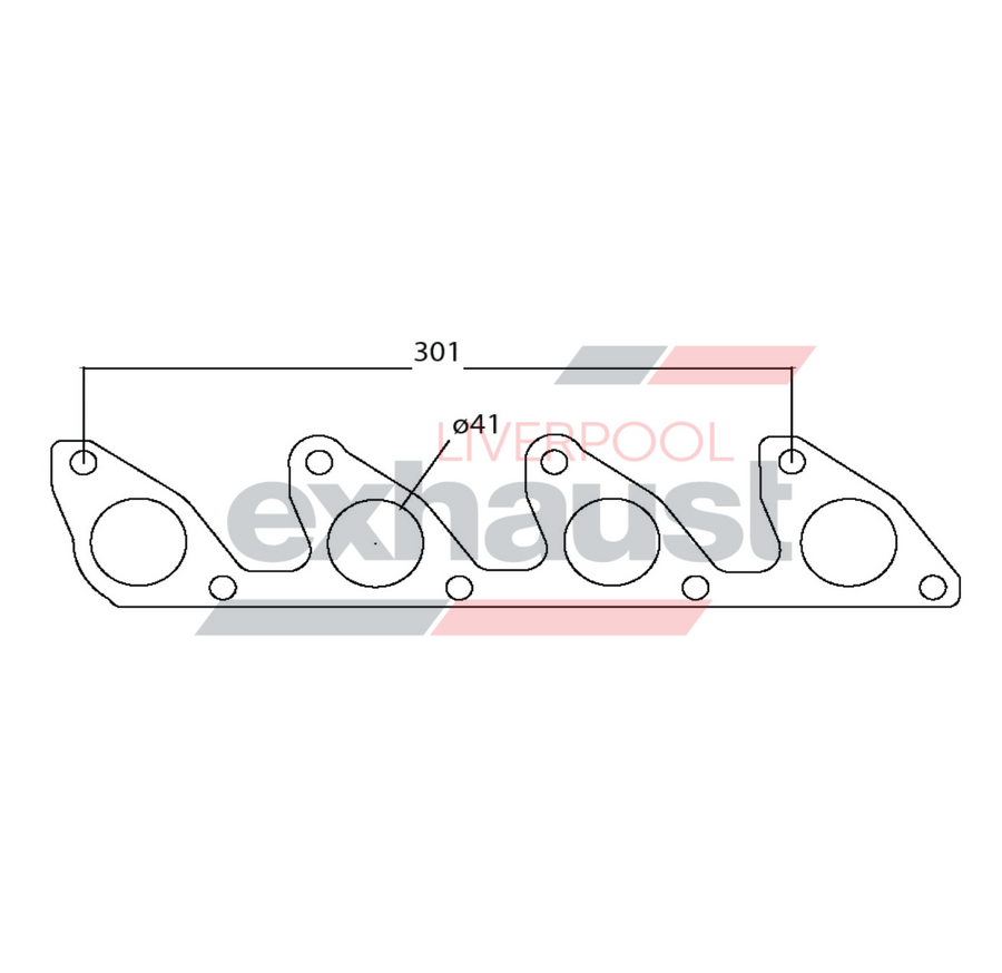 Hurricane - Mitsubishi Astron 4 Cyl Head Flange