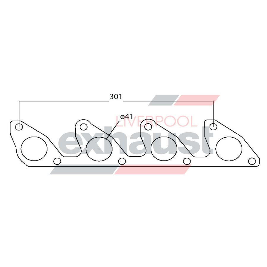 Hurricane - Mitsubishi Astron 4 Cyl Head Flange