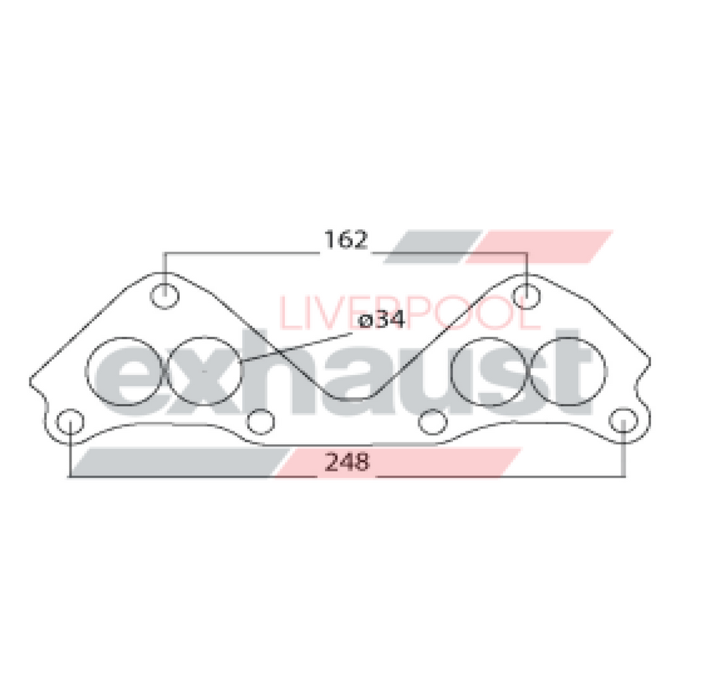 Hurricane - Mitsubishi Round Port 4G15 4 Cyl Head Flange – Liverpool ...