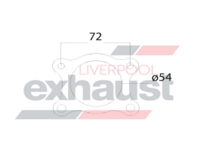 Hurricane - FJ20 Rear Turbo Gasket