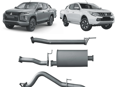 Redback - 4x4 Extreme Duty Exhaust for Mitsubishi Triton MQ/MR (05/2015 - on)