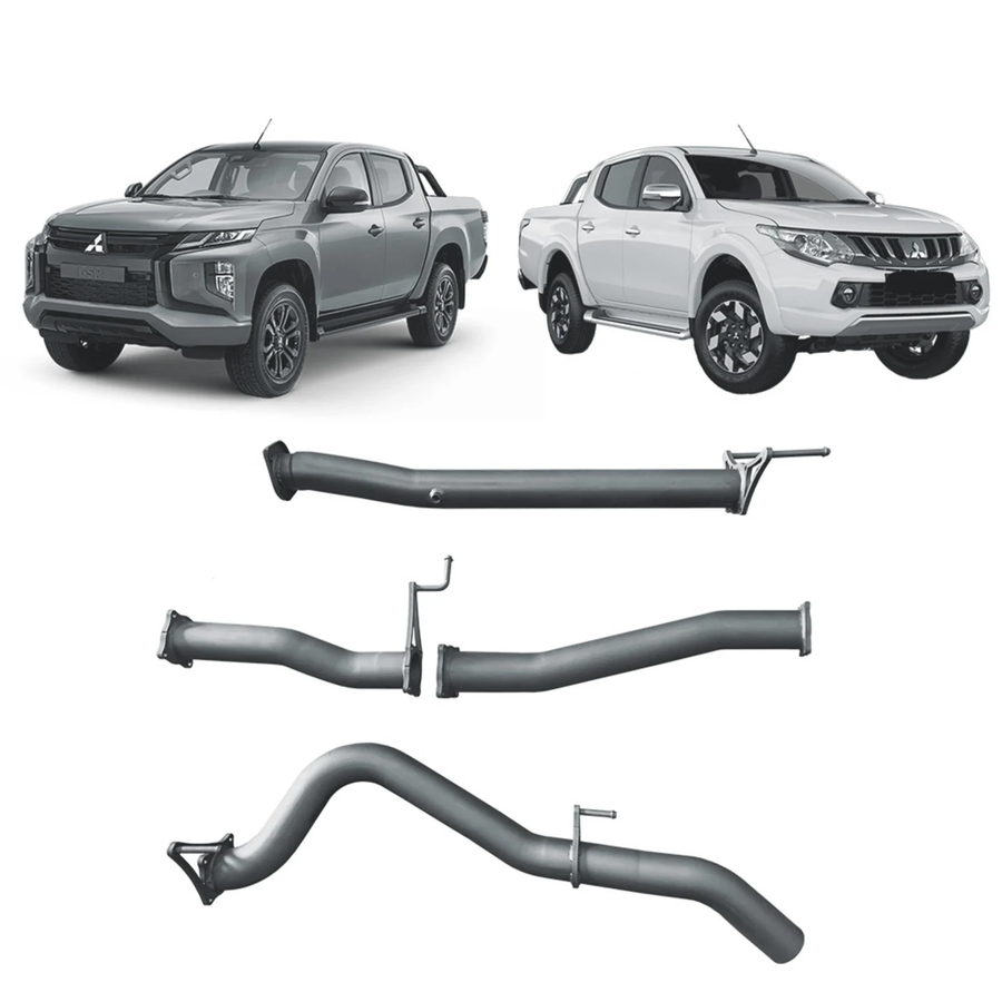 Redback - 4x4 Extreme Duty Exhaust for Mitsubishi Triton MQ/MR (05/2015 - on)