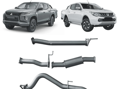 Redback - 4x4 Extreme Duty Exhaust for Mitsubishi Triton MQ/MR (05/2015 - on)
