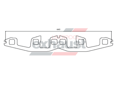 Hurricane - Nissan/Datsun P40 6 Cyl Head Flange