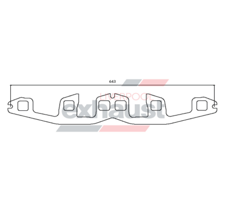Hurricane - Nissan/Datsun P40 6 Cyl Head Flange