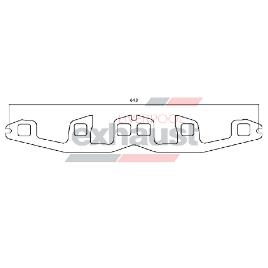 Hurricane - Nissan/Datsun P40 6 Cyl Head Flange