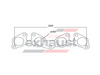 Hurricane - Nissan/Datsun Pulsar N10 - N12 4 Cyl Head Flange