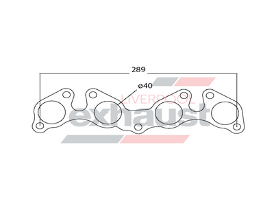 Hurricane - Nissan/Datsun Pulsar N10 - N12 4 Cyl Head Flange