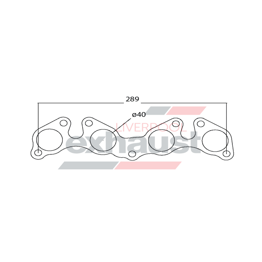 Hurricane - Nissan/Datsun Pulsar N10 - N12 4 Cyl Head Flange