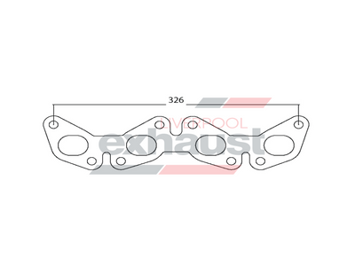 Hurricane - Nissan/Datsun CA16 CA18 Twin CAM CA16DE CD18DE 4 Cyl Head Flange