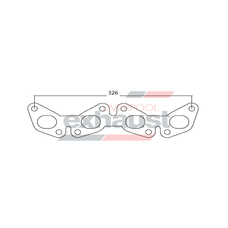 Hurricane - Nissan/Datsun CA16 CA18 Twin CAM CA16DE CD18DE 4 Cyl Head Flange
