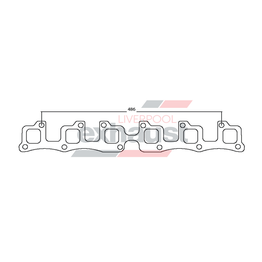 Hurricane - Nissan/Datsun TB42 6 Cyl Head Flange