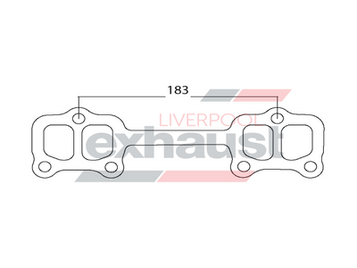 Hurricane - Nissan/Datsun CA18 CA20 SOHC CA20 4 Cyl Head Flange
