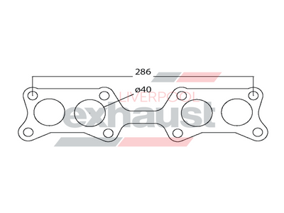 Hurricane - Nissan/Datsun KA24E 4 Cyl Gasket