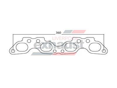 Hurricane - Nissan/Datsun SR20 4 Cyl Head Flange