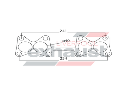 Hurricane - Nissan/Datsun GA16 4 Cyl Head Flange