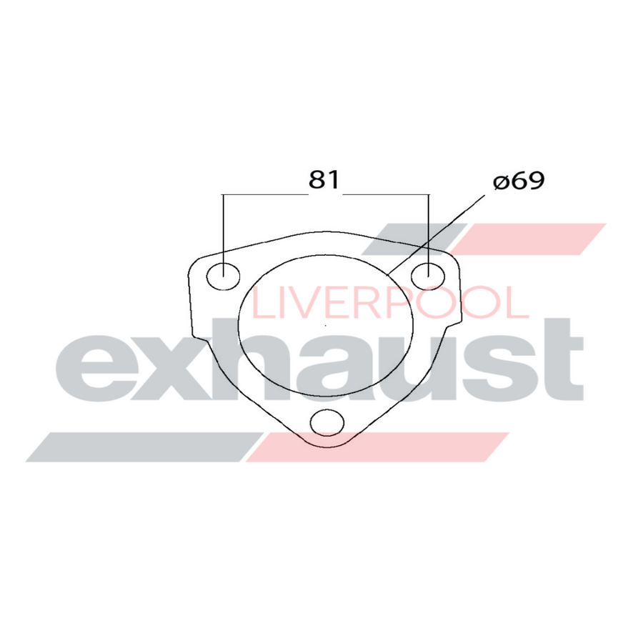 Hurricane - Nissan/Datsun 180SX 200SX OEM Dump Pipe Flange