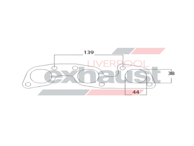 Hurricane - Nissan/Datsun RB26 6 Cyl Head Flange