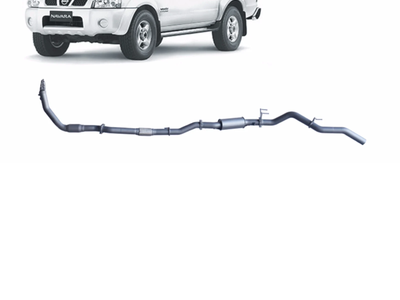 Redback - 4x4 Extreme Duty Exhaust for Nissan Navara D22 3.0L (11/2001 - 12/2006)