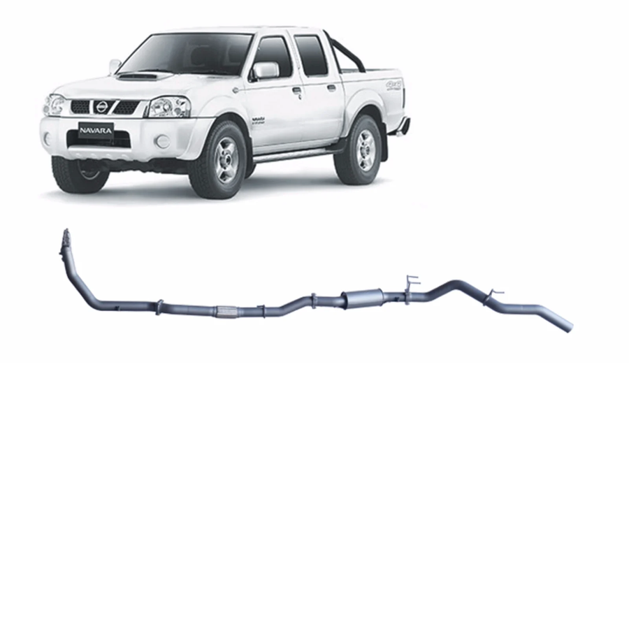Redback - 4x4 Extreme Duty Exhaust for Nissan Navara D22 3.0L (11/2001 - 12/2006)