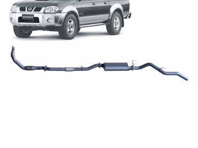Redback - 4x4 Extreme Duty Exhaust for Nissan Navara D22 2.5L (01/2007 - 10/2015)