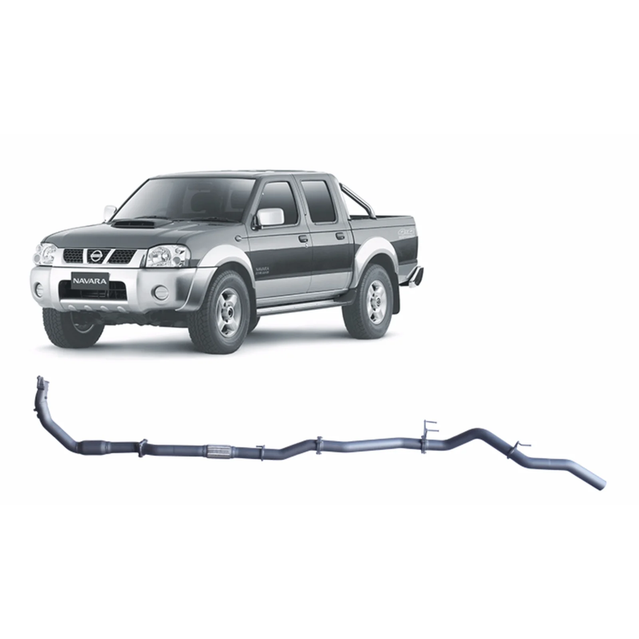 Redback - 4x4 Extreme Duty Exhaust for Nissan Navara D22 2.5L (01/2007 - 10/2015)