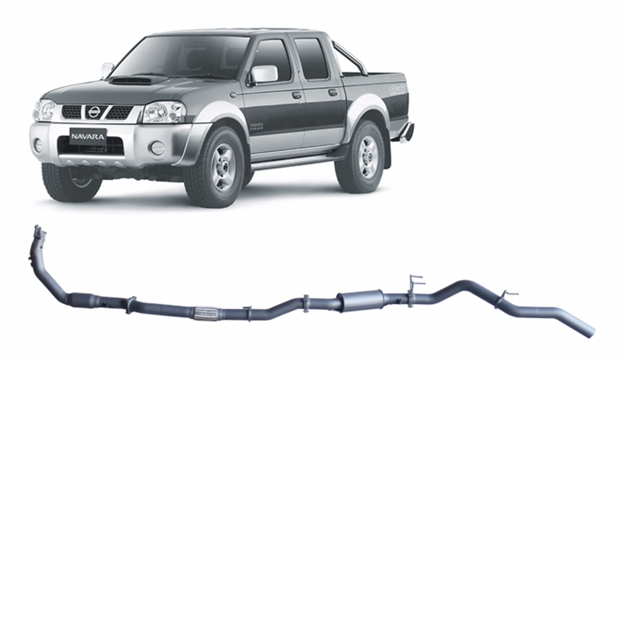 Redback - 4x4 Extreme Duty Exhaust for Nissan Navara D22 2.5L (01/2007 - 10/2015)