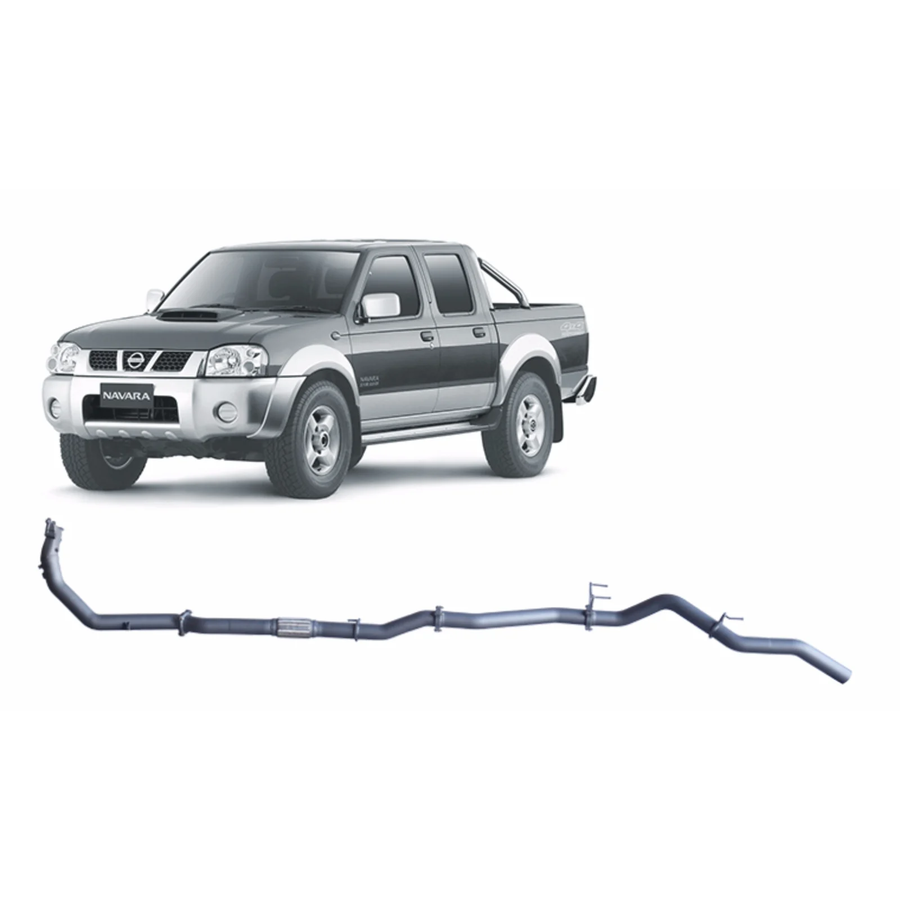Redback - 4x4 Extreme Duty Exhaust for Nissan Navara D22 2.5L (01/2007 - 10/2015)