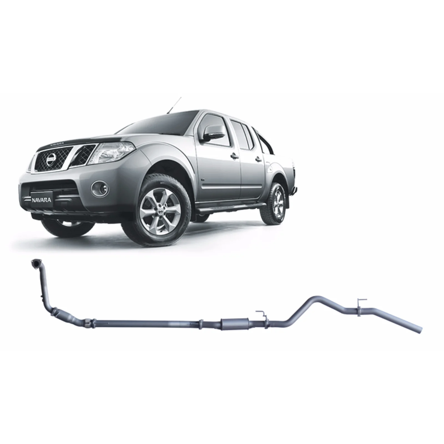 Redback - 4x4 Extreme Duty Exhaust for Nissan Navara D40 3.0L V6 (01/2011 - 07/2015)