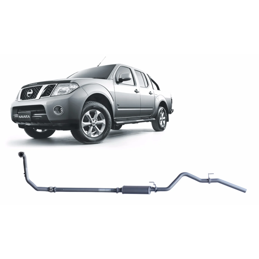 Redback - 4x4 Exhaust System for Nissan Navara (01/2011 - 07/2015)