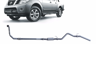 Redback - 4x4 Extreme Duty Exhaust for Nissan Navara D40 3.0L V6 (01/2011 - 07/2015)