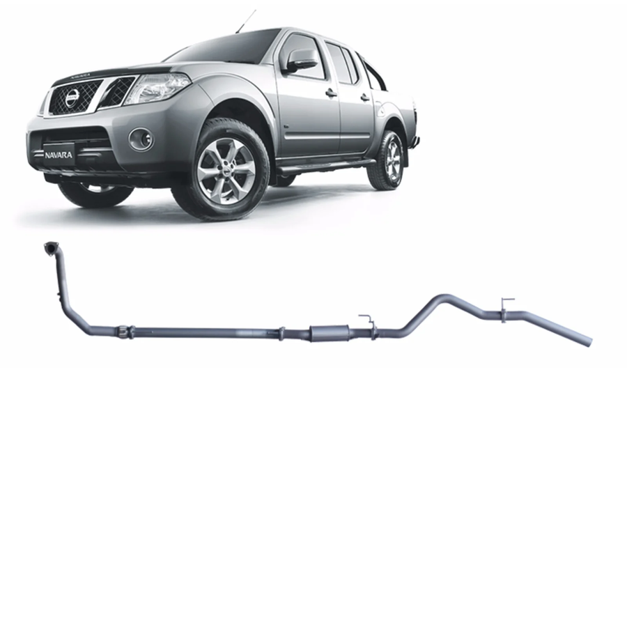 Redback - 4x4 Extreme Duty Exhaust for Nissan Navara D40 3.0L V6 (01/2011 - 07/2015)