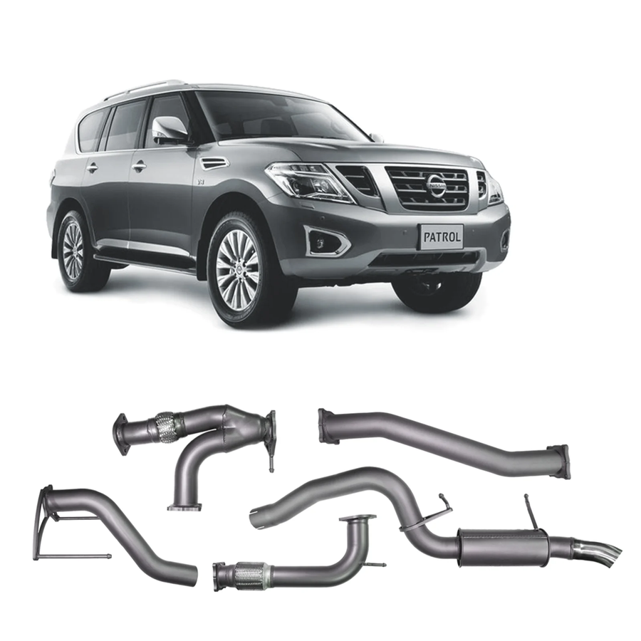 Redback - 4x4 Extreme Duty Exhaust for Nissan Patrol Y62 (02/2013 - on)